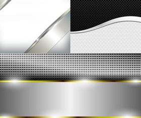Metal Backgrounds 2 vector