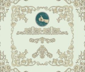 Fine pattern 02 vector