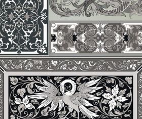 Classic pattern vectors graphics