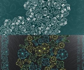 Elegant patterns 2 vector
