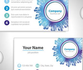 Real Estate Business Cards vector