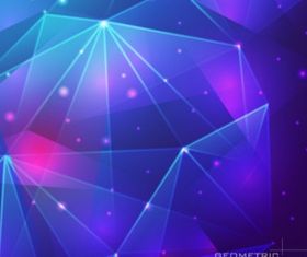Blue abstract background Free shiny vector
