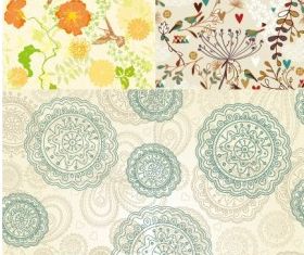 beautiful pattern background vector