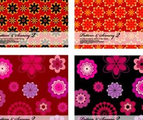 flowers background vector