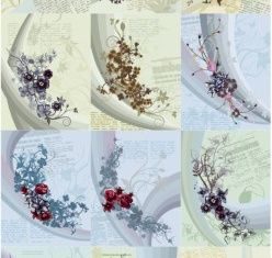 elegant pattern vector