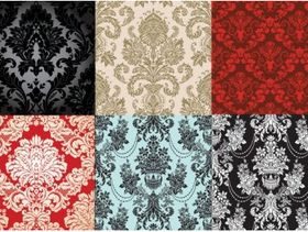 fashion pattern vector material