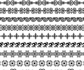 Vintage Ornamental Borders 25 vectors graphic