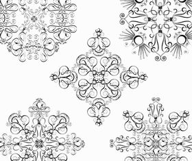 Ornamental Vintage Elements 16 vector