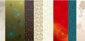 flowers background vectors