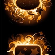 Border pattern vectors material