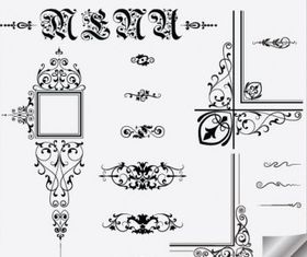 Practical fashion pattern 3 vector