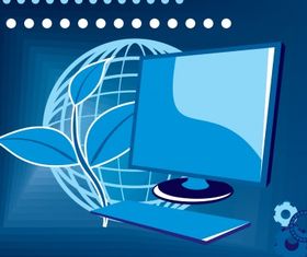 Technical background vectors graphic