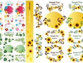 Lovely lace vector graphics