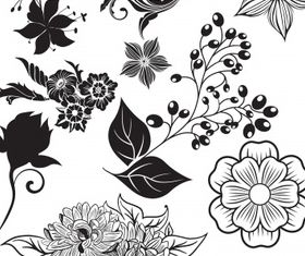 Floral0 vector - for free download