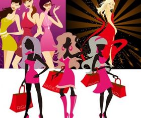 fashion women vector
