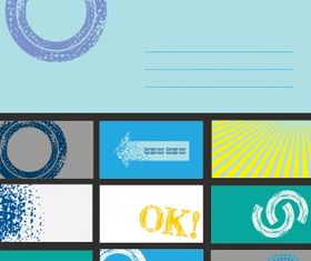 Business cards vector