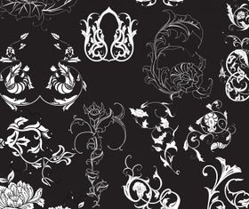 Floral elements 16 vectors