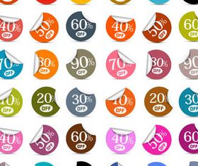 Sale Elements 3 vector