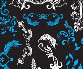 Nature elements 03 vectors material