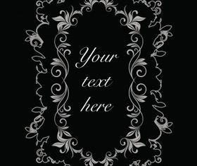 Floral elements 11 vectors graphic