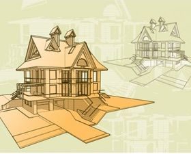 Architectural series vector