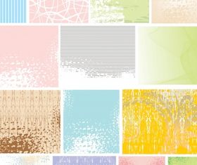 Texture background vector set