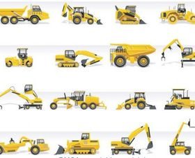 heavyduty truck 3 vector