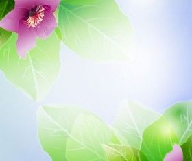 Beautiful flowers 1 vector