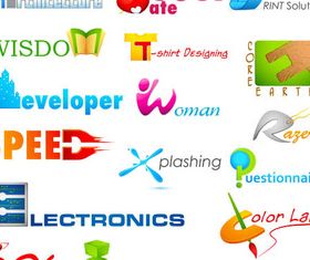 Abstract Business Logotypes 8 vectors graphic