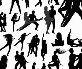 Dancing People Set 5 vector