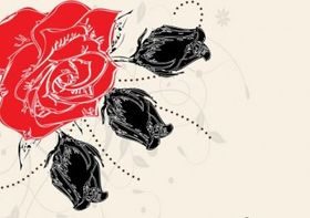 decorative painting background 05 Illustration vector