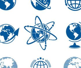 Creative Globes Logo vector graphic