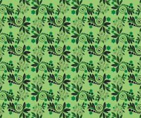 Seamless floral vector