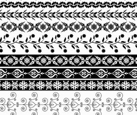 Floral Borders 9 vector