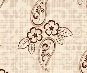 Retro pattern background 1 vector