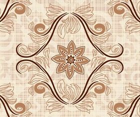 Retro pattern background 2 vector
