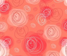 Sketch circle pattern Free vector
