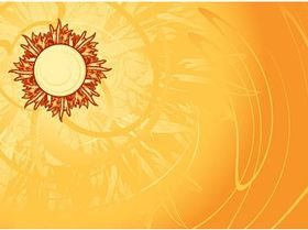 sun and beautiful background shiny vector