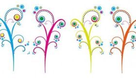 Simple fashion pattern shiny vector