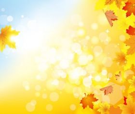 autumn background 03 vector material
