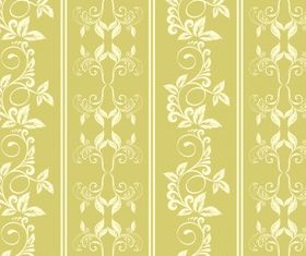 Floral seamless background vector