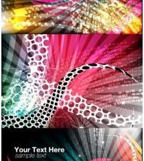 dynamic elements background shiny vector