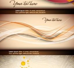 curve background vector