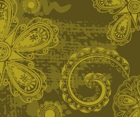 Floral background 10 vector