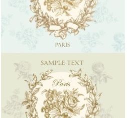 Retro pattern background design vectors