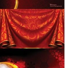 European pattern background 02 vector