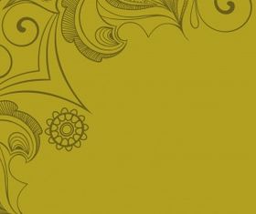 Flowers background 06 vector