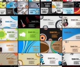 card background template design vector