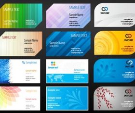 Colorful card background vector