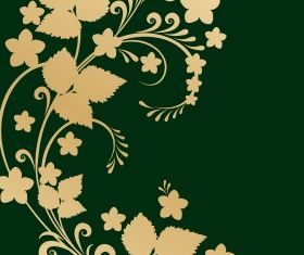 Gold background vector